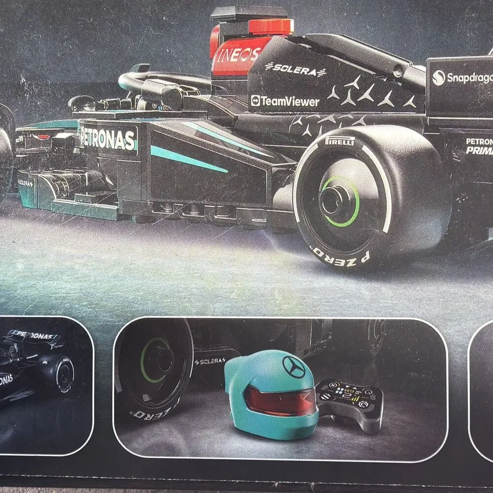 New LEGO Speed Champions 77244 Mercedes-AMG PETRONAS F1 Team W15 267 pcs 10+